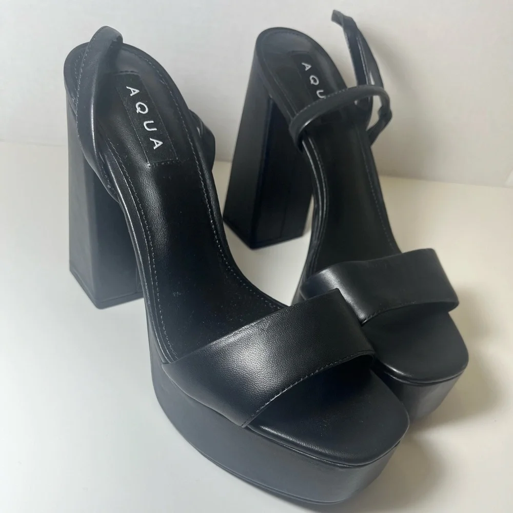 Women's Cher Ankle Strap Platform High Heel Sandals